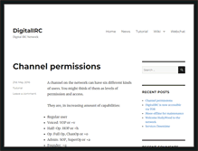 Tablet Screenshot of digitalirc.org